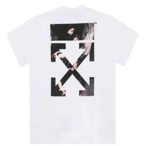 Off-White Graphic Short Sleeve Tee - White
